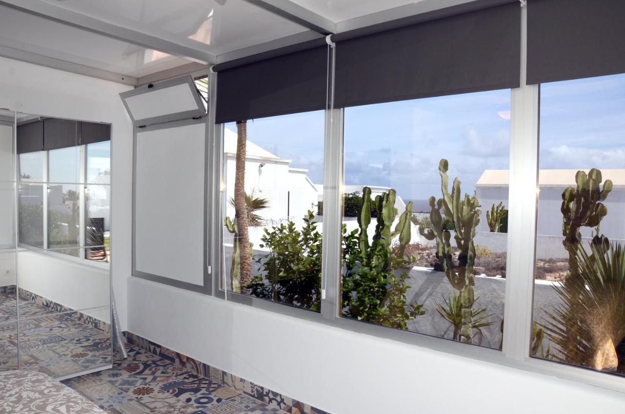 Villa Tranquilidad With Amazing Private Terrace And Heated Pool Charco del Palo Exterior foto