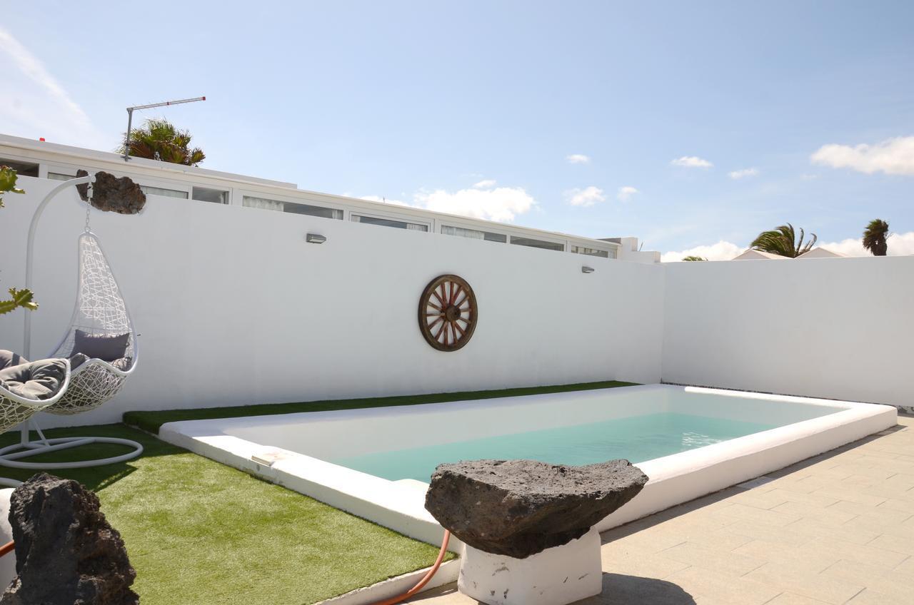 Villa Tranquilidad With Amazing Private Terrace And Heated Pool Charco del Palo Exterior foto