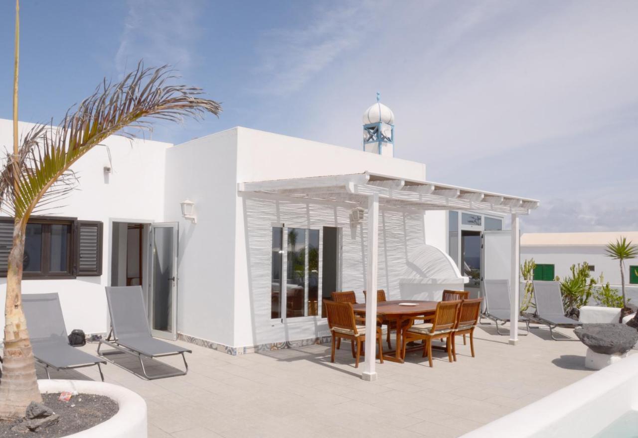 Villa Tranquilidad With Amazing Private Terrace And Heated Pool Charco del Palo Exterior foto
